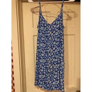 Spaghetti strap flower dress